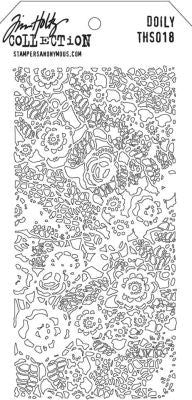 Tim Holtz - THS018 Doily Stencil........
