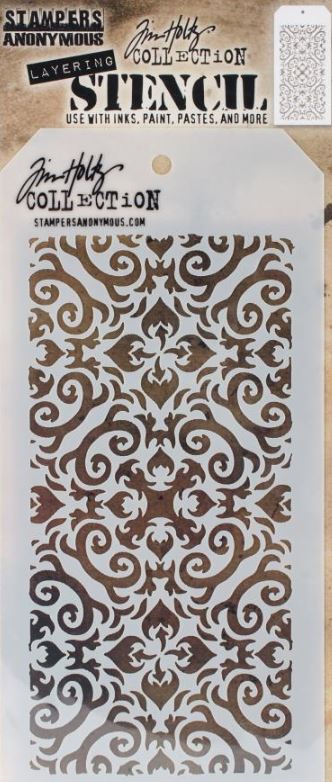 Tim Holtz Stencil - THS091 Flames - out of stock