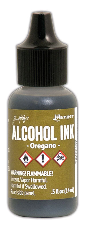 Alcohol Ink - Oregano - one only