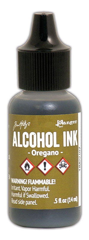 Alcohol Ink - Oregano