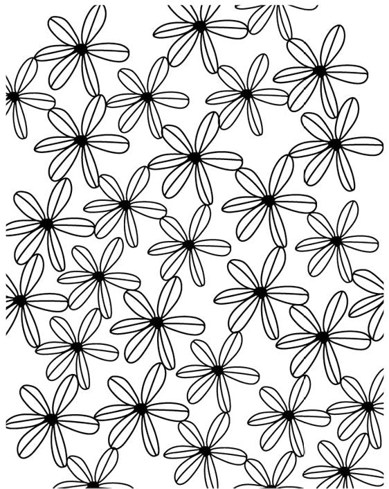 The Stamp Market - TSM093 Flower Power stamp set……