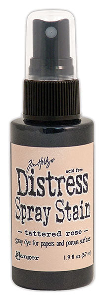 Distress Spray - Tattered Rose:-