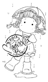 Magnolia Rubber Stamps - Tilda in Summer Rain* - sold out