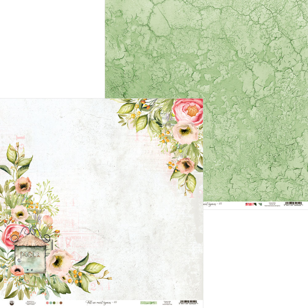 P13 - TIL-03 Til we meet again - 03 (12x12" single sheet)