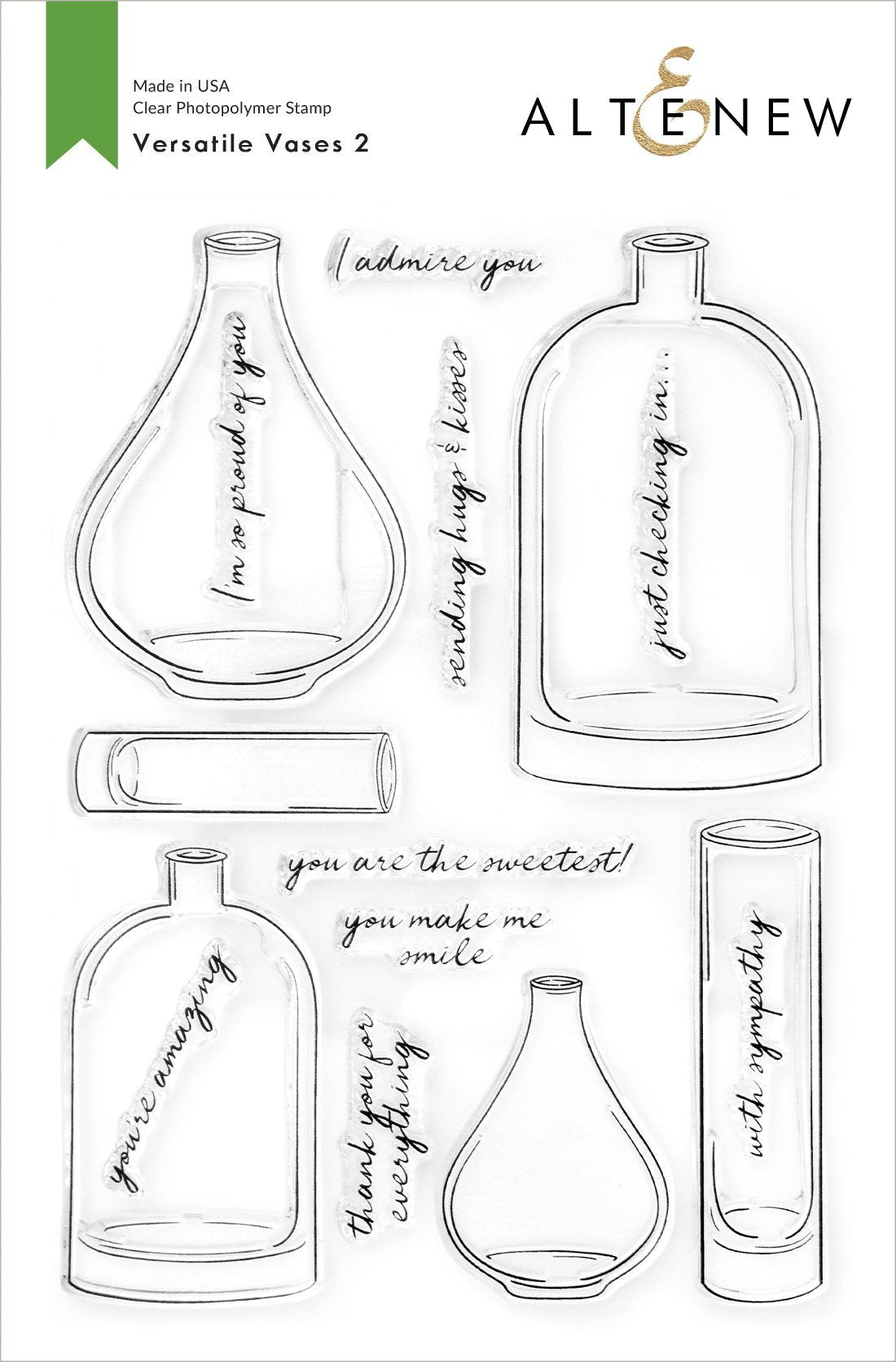 Altenew - Versatile Vases 2 (stamp & die set)