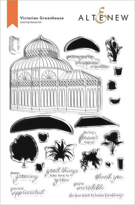 Altenew - Victorian Greenhouse stamp set…………
