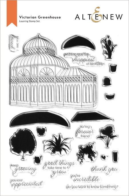 Altenew - Victorian Greenhouse stamp set