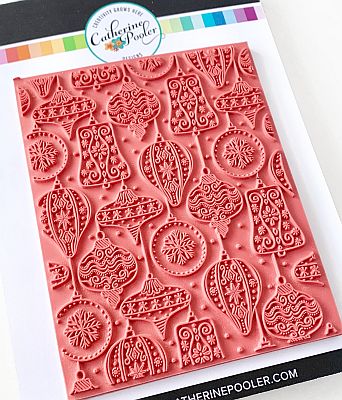 Catherine Pooler - Vintage Baubles Background stamp
