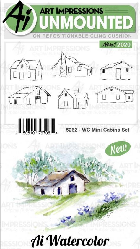 Art Impressions WC5262 Mini Cabin*