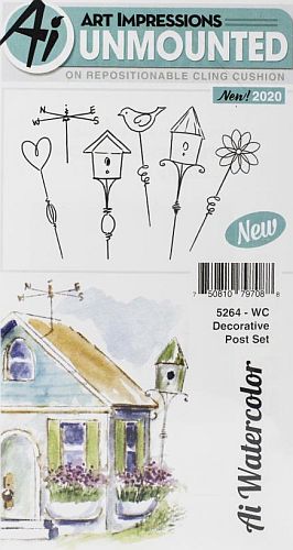Art Impressions - WC5264 Decorative Post*