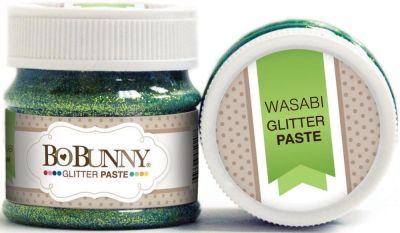 Bo Bunny Glitter Paste - Wasabi