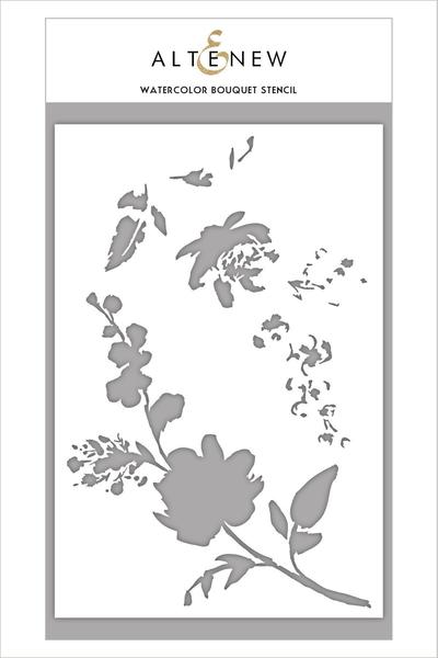Altenew - Watercolor Bouquet stencil..