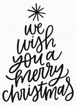 My Favorite Things - We Wish You A Merry Christmas (stamp)