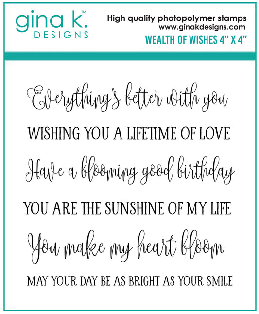 Gina K Designs - Wealth of Wishes Mini*