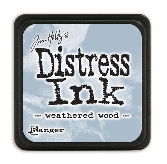 Distress Mini Ink Pad - Weathered Wood