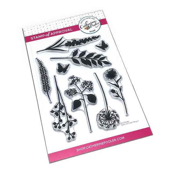 Catherine Pooler - Wild Garden stamp & die bundle