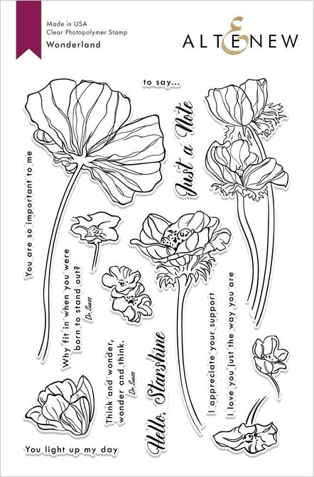 Altenew - Wonderland Stamp Set*