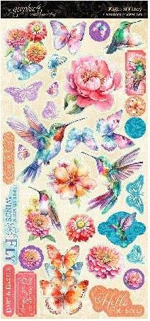 Graphic 45 Papers - Flight of Fantasy Sticker 5A0024L