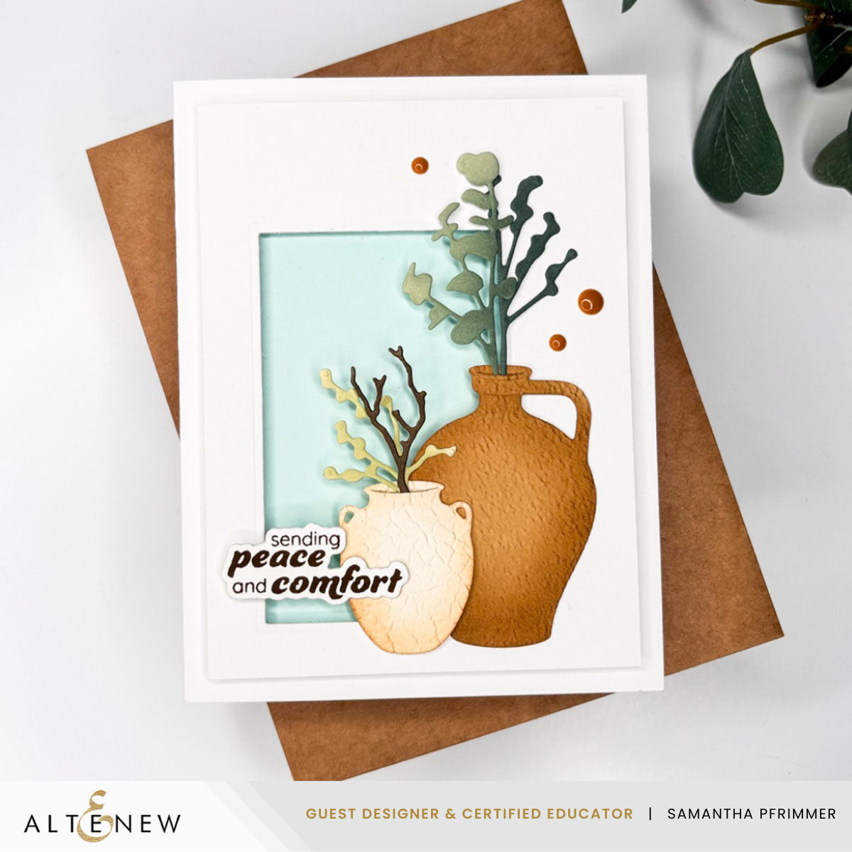 Altenew - Earthware Vases die set