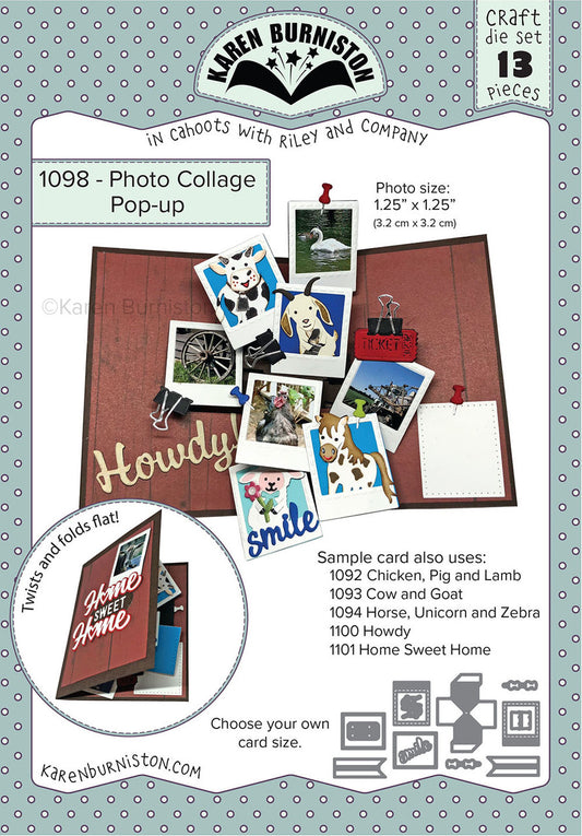 Karen Burniston - 1098 Photo Collage Pop-Up