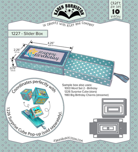 Karen Burniston - 1227 Slider Box