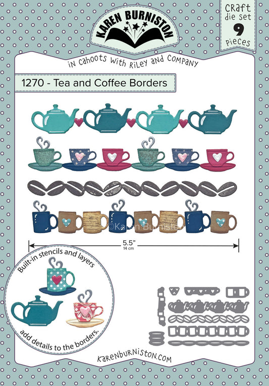 Karen Burniston - 1270 Tea and Coffee Borders