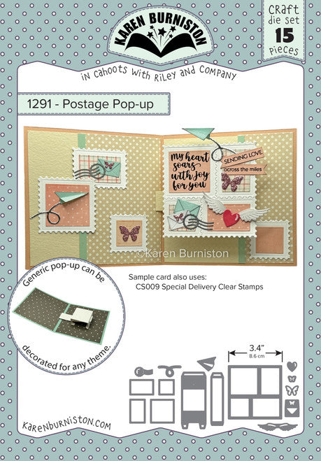 Karen Burniston - 1291 Postage Pop-Up