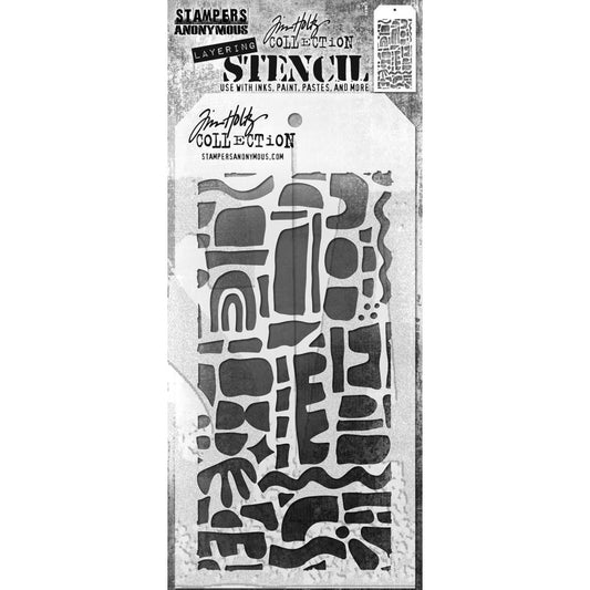 Tim Holtz Stencil - Shape 1 - THS175