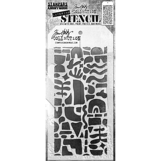 Tim Holtz Stencil - Shape 2 - THS177