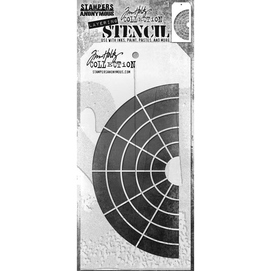 Tim Holtz Stencil - Wheel - THS179