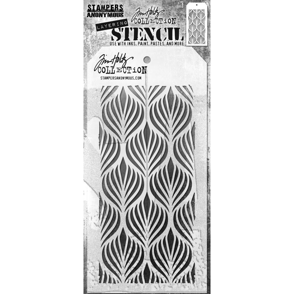 Tim Holtz Stencil - Feather - THS183