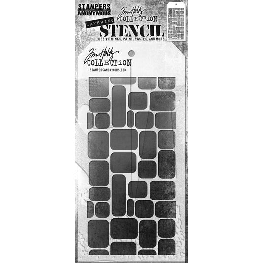 Tim Holtz Stencil - Labels - THS178