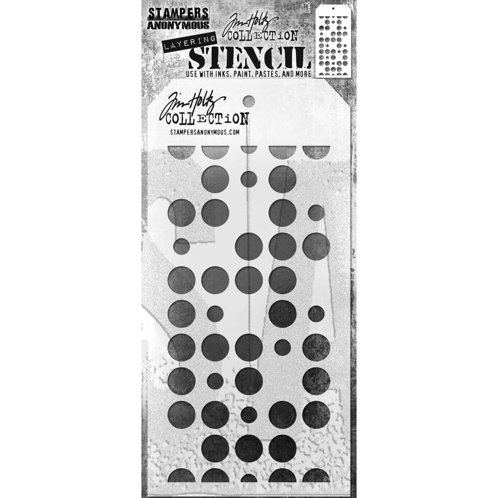 Tim Holtz Stencil - Spots - THS180