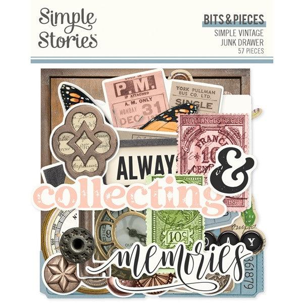Simple Stories - 26025 Junk Drawer Bits & Pieces