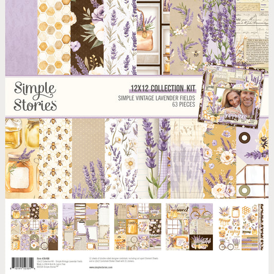 Simple Stories - 26400 Simple Vintage Lavender Fields Collection Kit