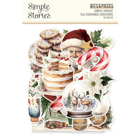 Simple Stories - Simple Vintage Old-Fashioned Christmas Bits & Pieces 27626