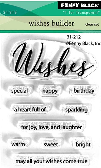 Penny Black - 31-212 Wishes Builder stamp set