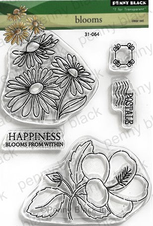 Penny Black -Blooms stamp & die set (31-064 and 51-824)