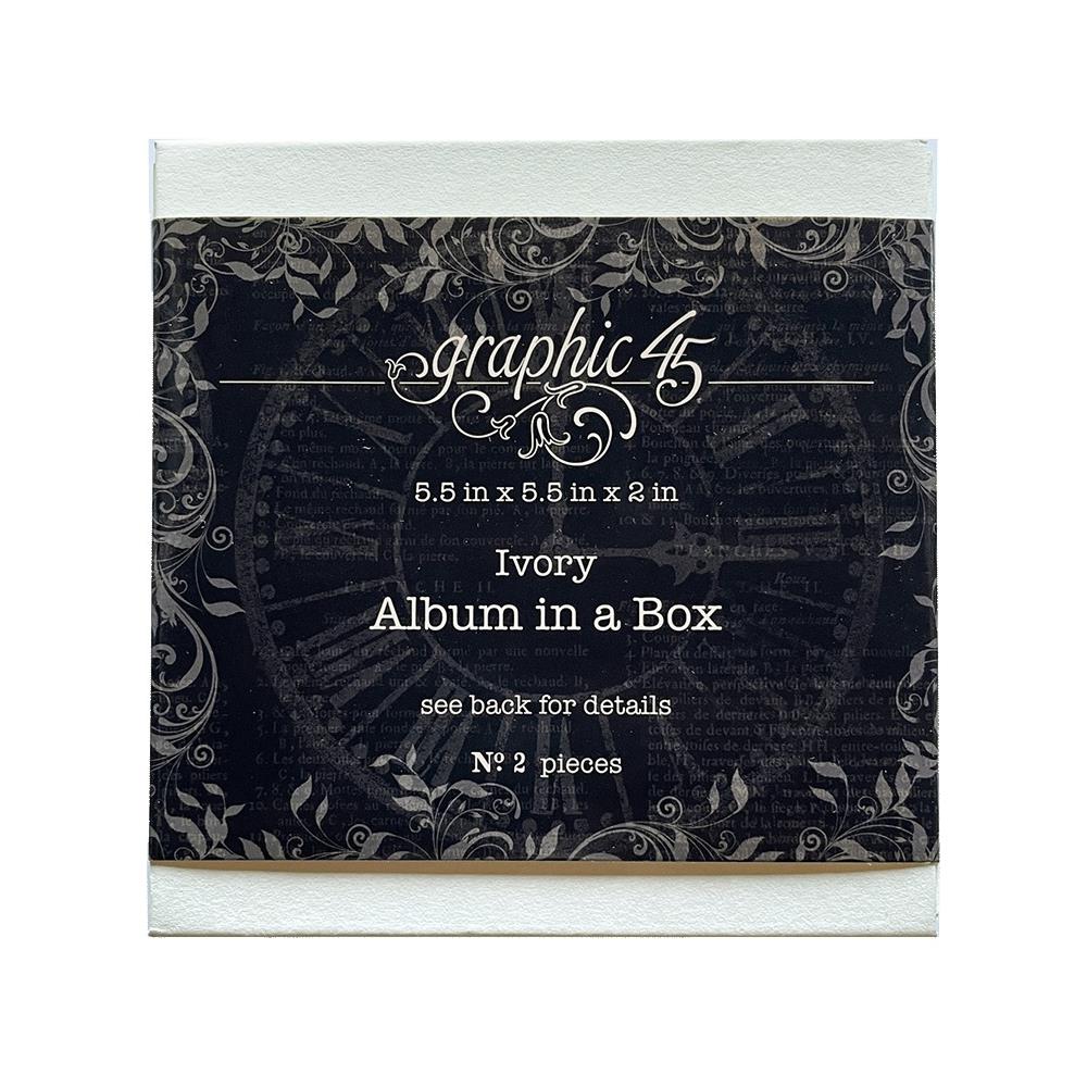 Graphic 45 Staples - Album In A Box - Ivory 4502568