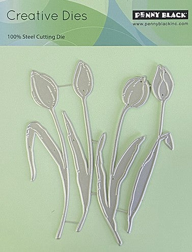 Penny Black - 52-006 Tulip Quartet die set - 1 only