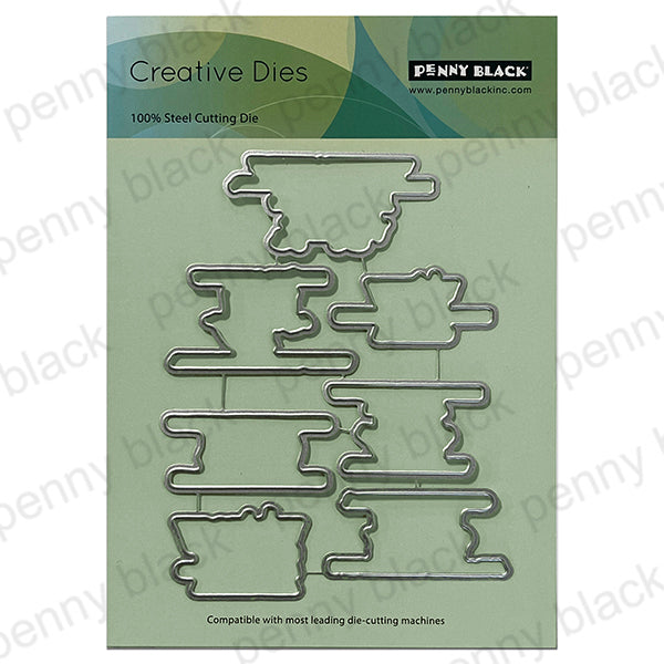Penny Black - Whimsical Beliefs (stamp and die set 31-238 and 52-029)