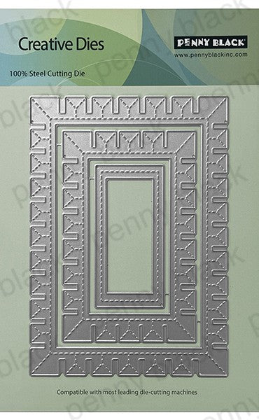 Penny Black - 52-035 Castellation Frame die-