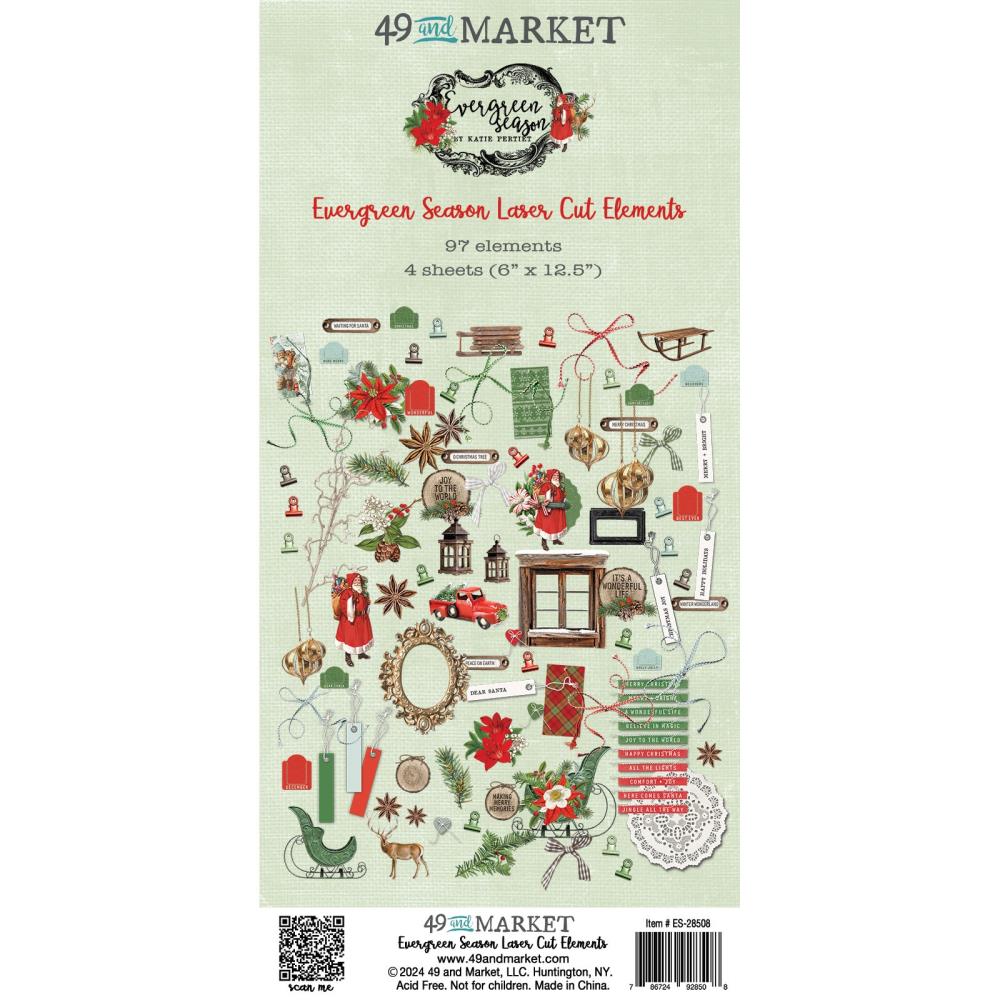 49 & Market - Evergreen Season Laser Cuts