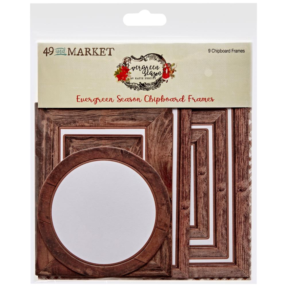 49 & Market - Evergreen Season Chipboard Sets