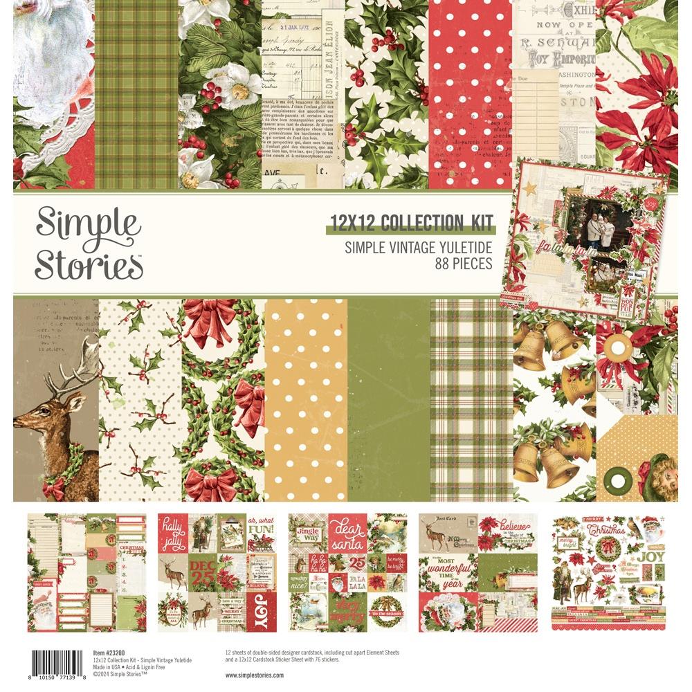 Simple Stories Simple Vintage Yuletide Collection Kit 12x12" 5A0029TY