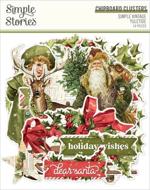 Simple Stories Simple Vintage Yuletide Chipboard 5A0029SS