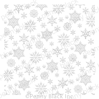 Penny Black - 65-013 Blizzard Embossing Folder-