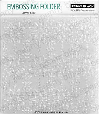 Penny Black - 65-023 Comfy Embossing Folder-