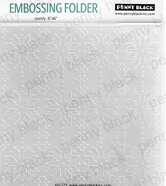 Penny Black - 65-023 Comfy Embossing Folder
