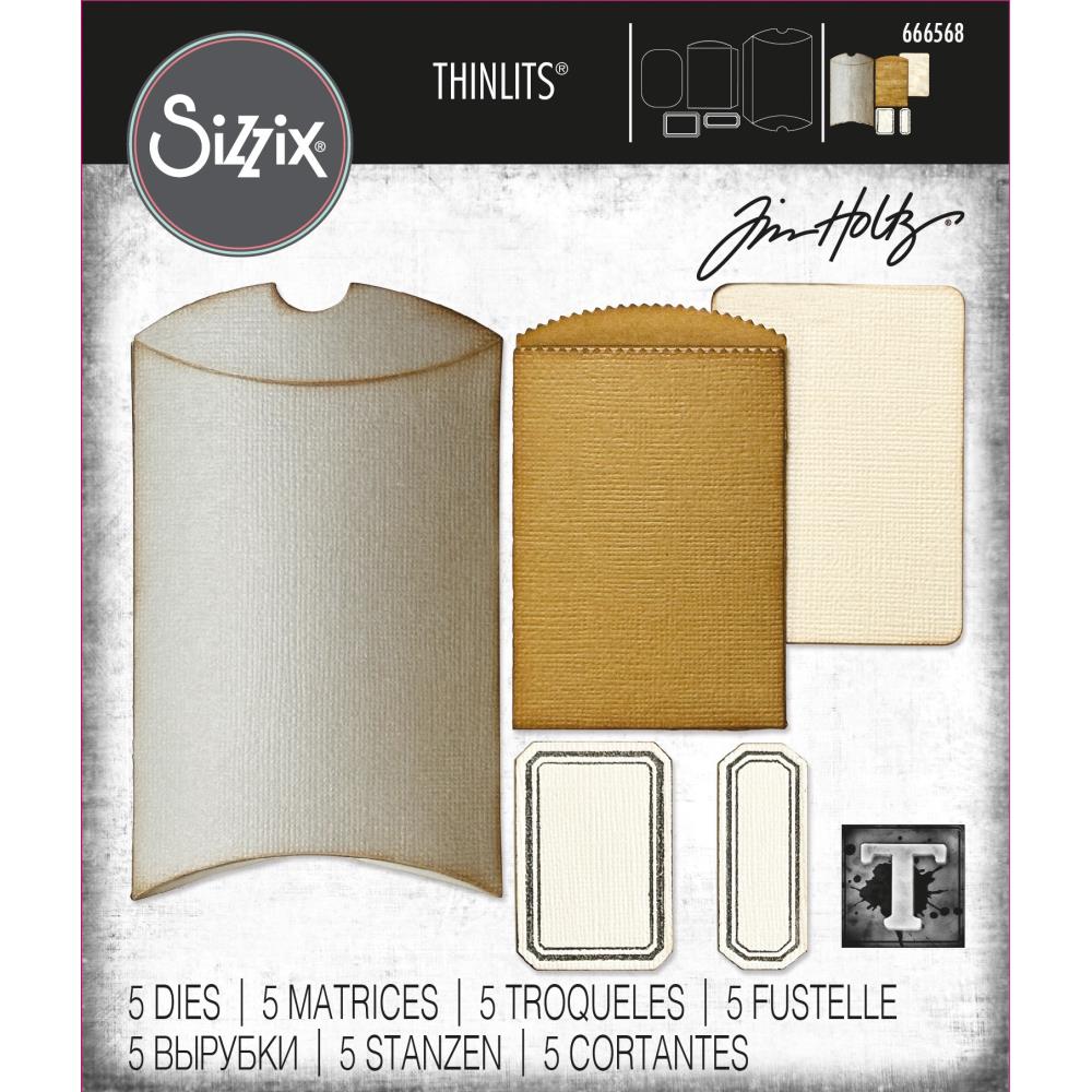 Tim Holtz / Sizzix Vault Pillow Box & Bag (666568)